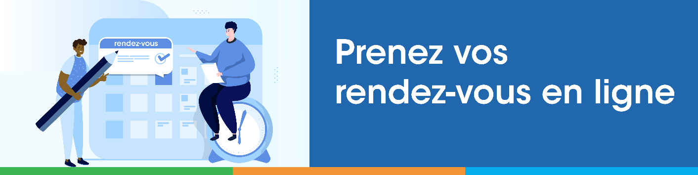 Prenez rendez-vous enligne